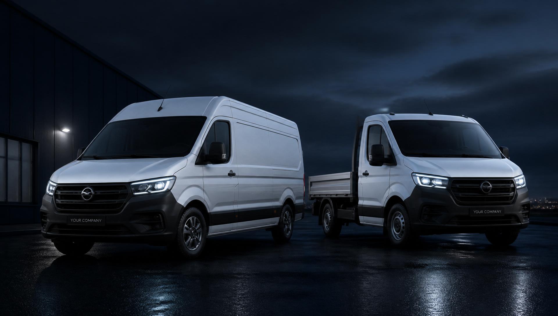 PBB Transport skåpbil och lätt lastbil